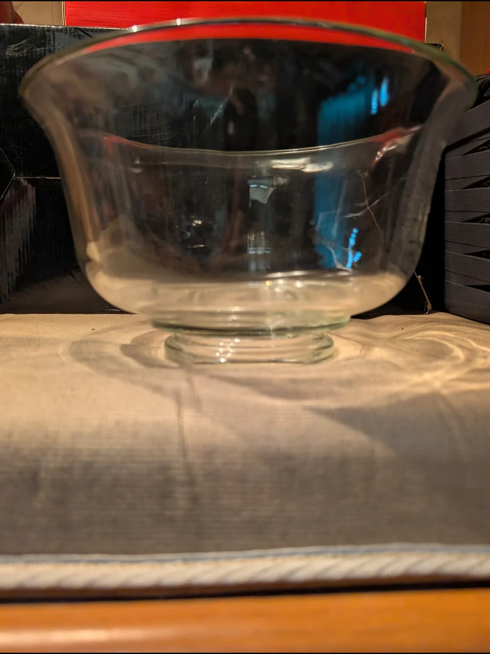 Clear Glass Serving Bowl - Classic Home Dining